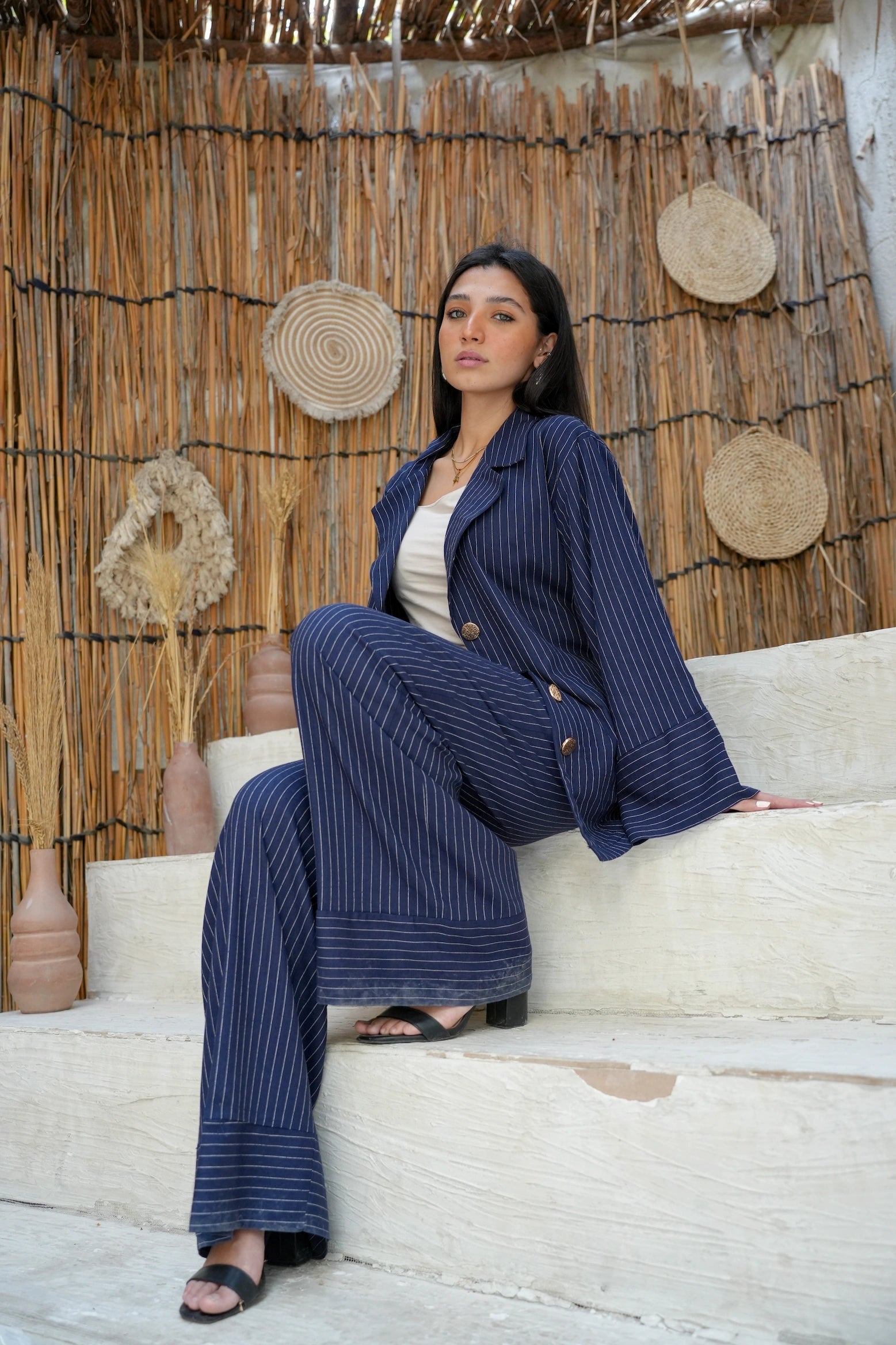 Striped Suit