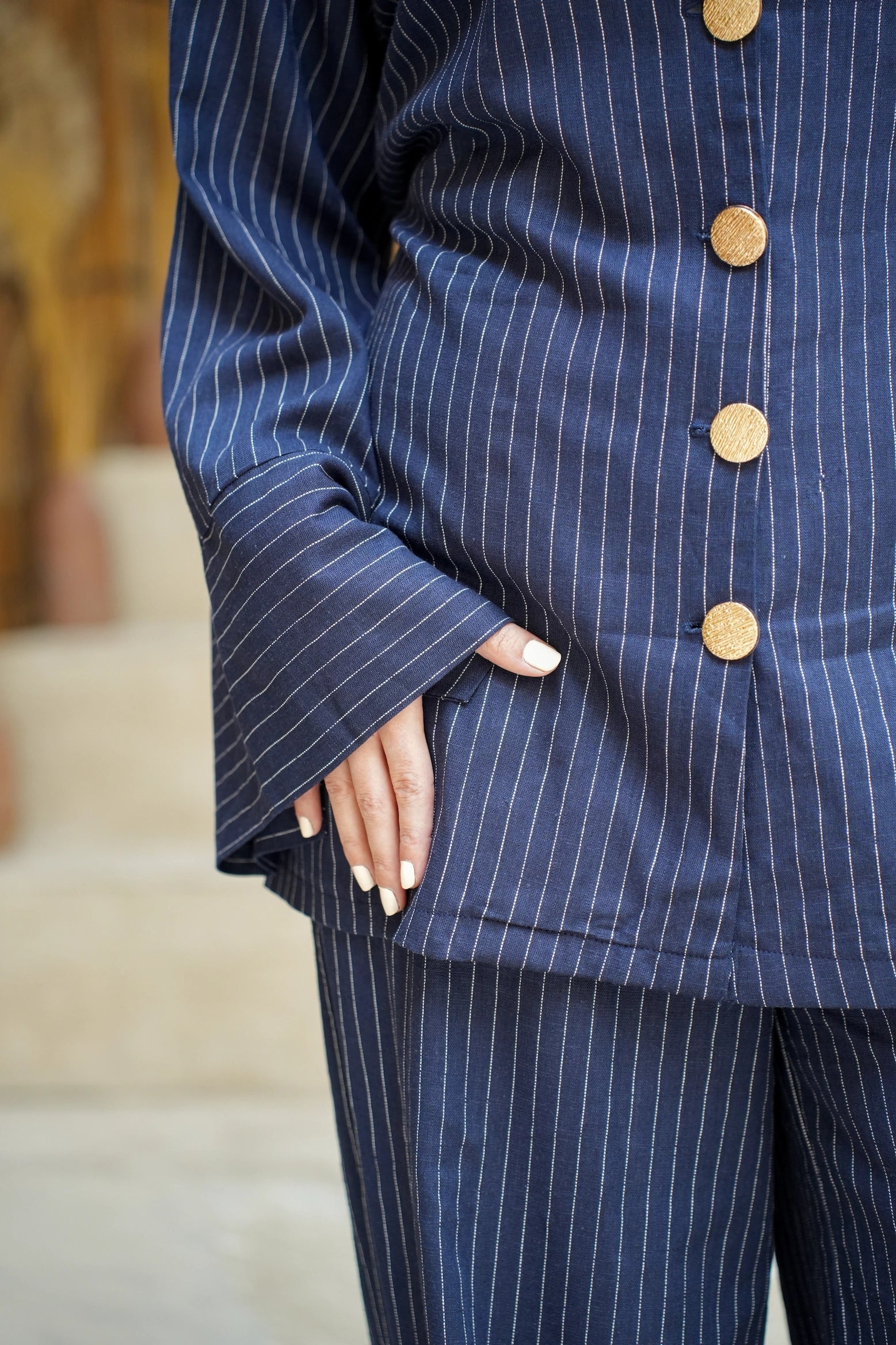 Striped Suit