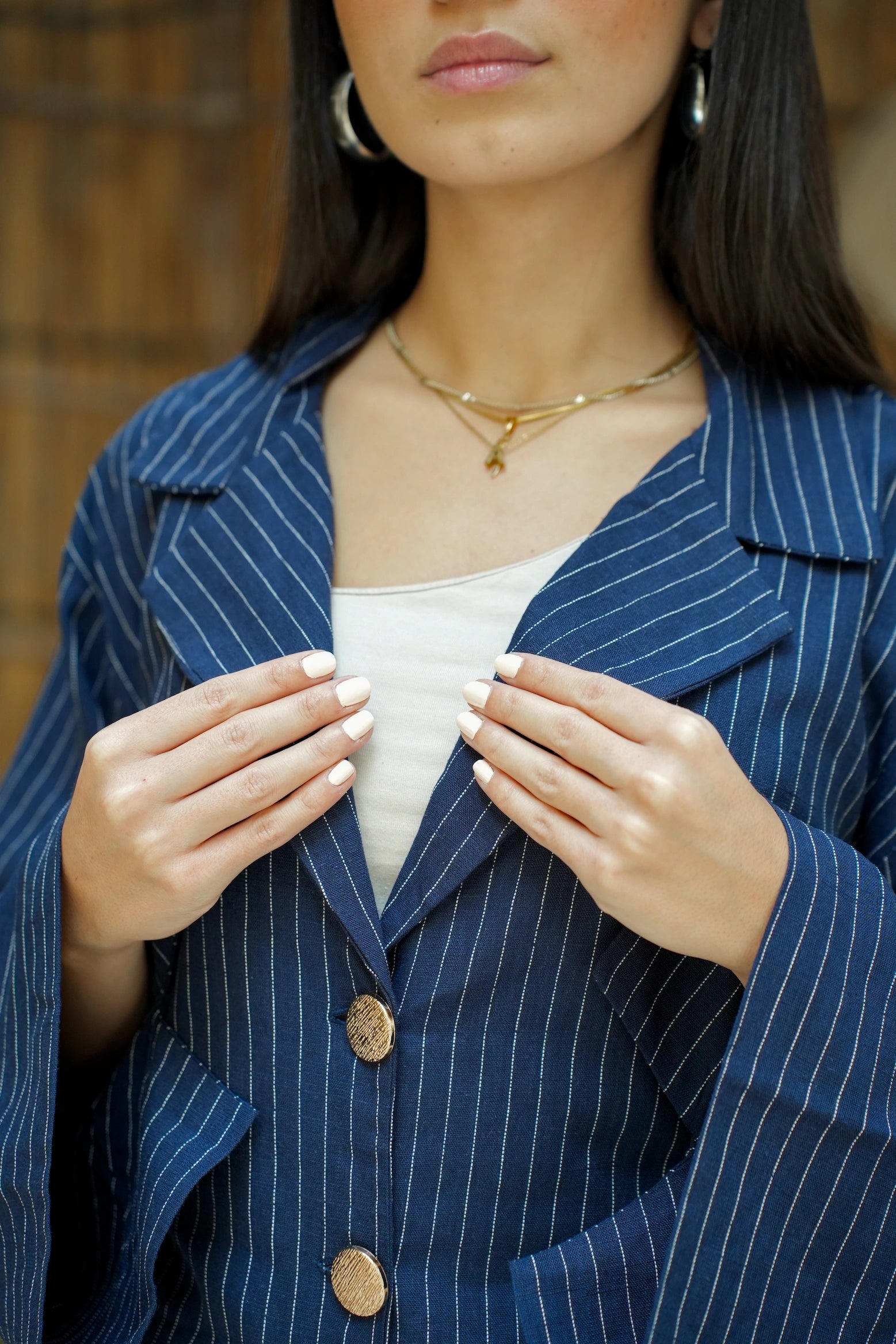 Striped Suit
