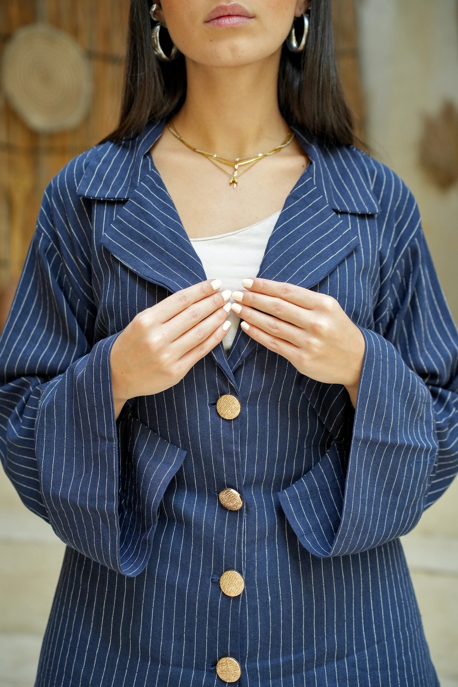 Striped Suit