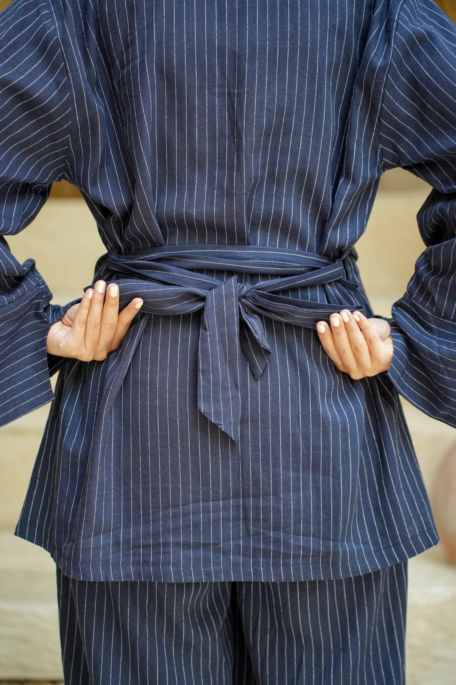 Striped Suit