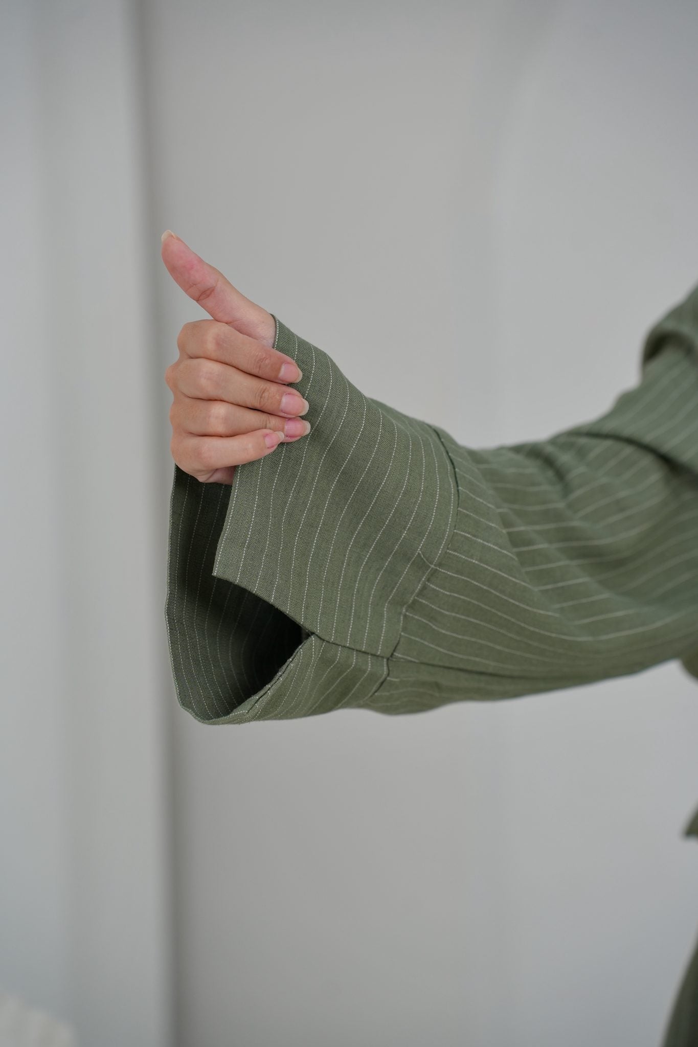 Olive Suit.