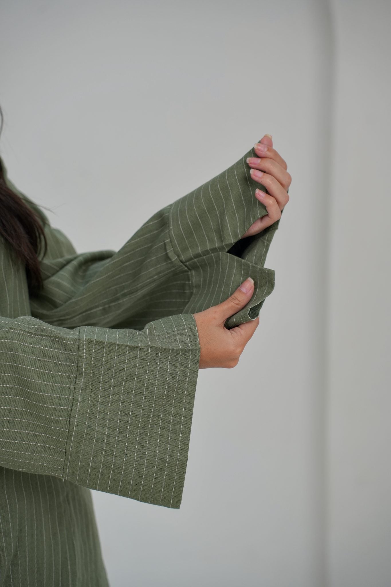Olive Suit.