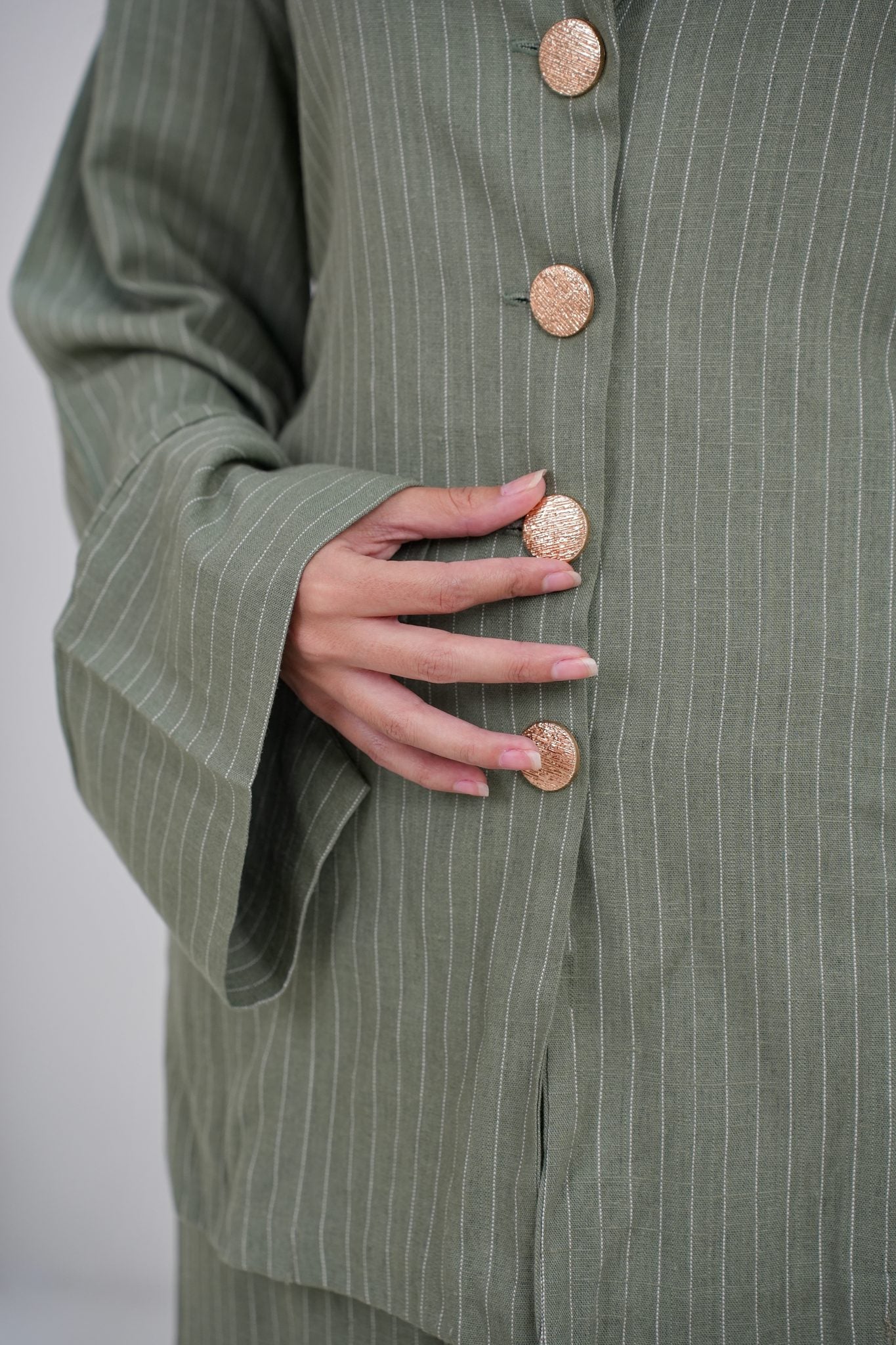 Olive Suit.