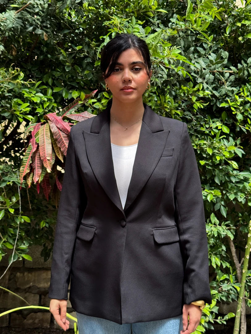Jet Black blazer