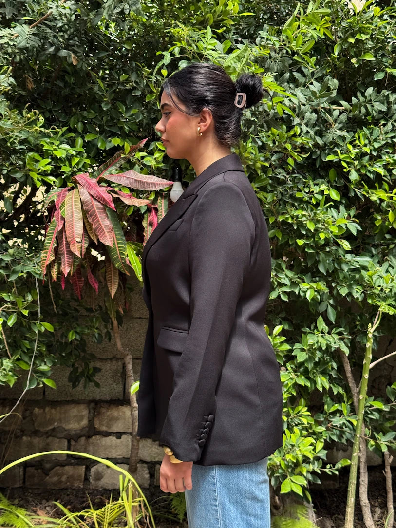 Jet Black blazer
