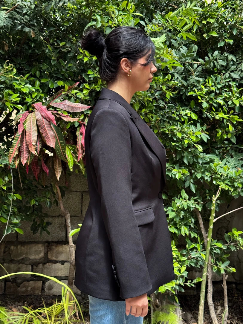 Jet Black blazer
