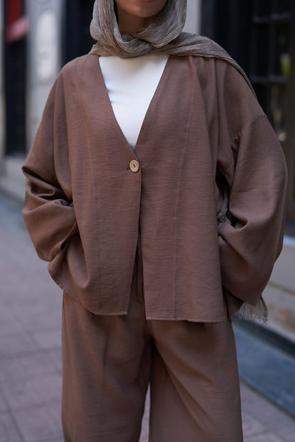 Mocha Drift Co-Ord Set