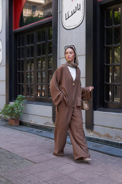 Mocha Drift Co-Ord Set