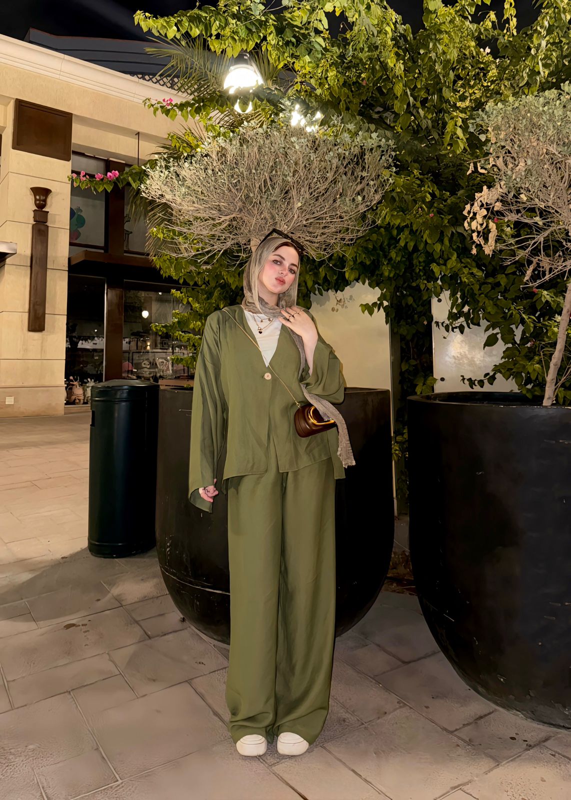 Olive Breeze Co-Ord Set