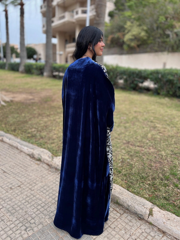 Royal Navy Velvet Qoftan