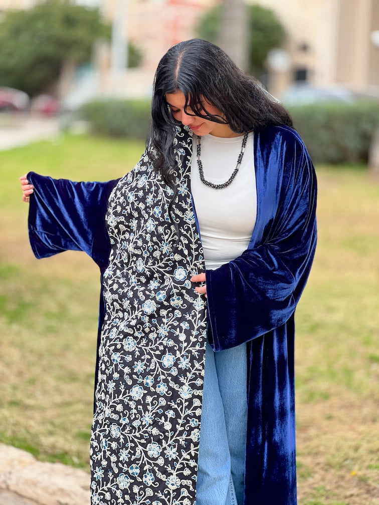 Royal Navy Velvet Qoftan